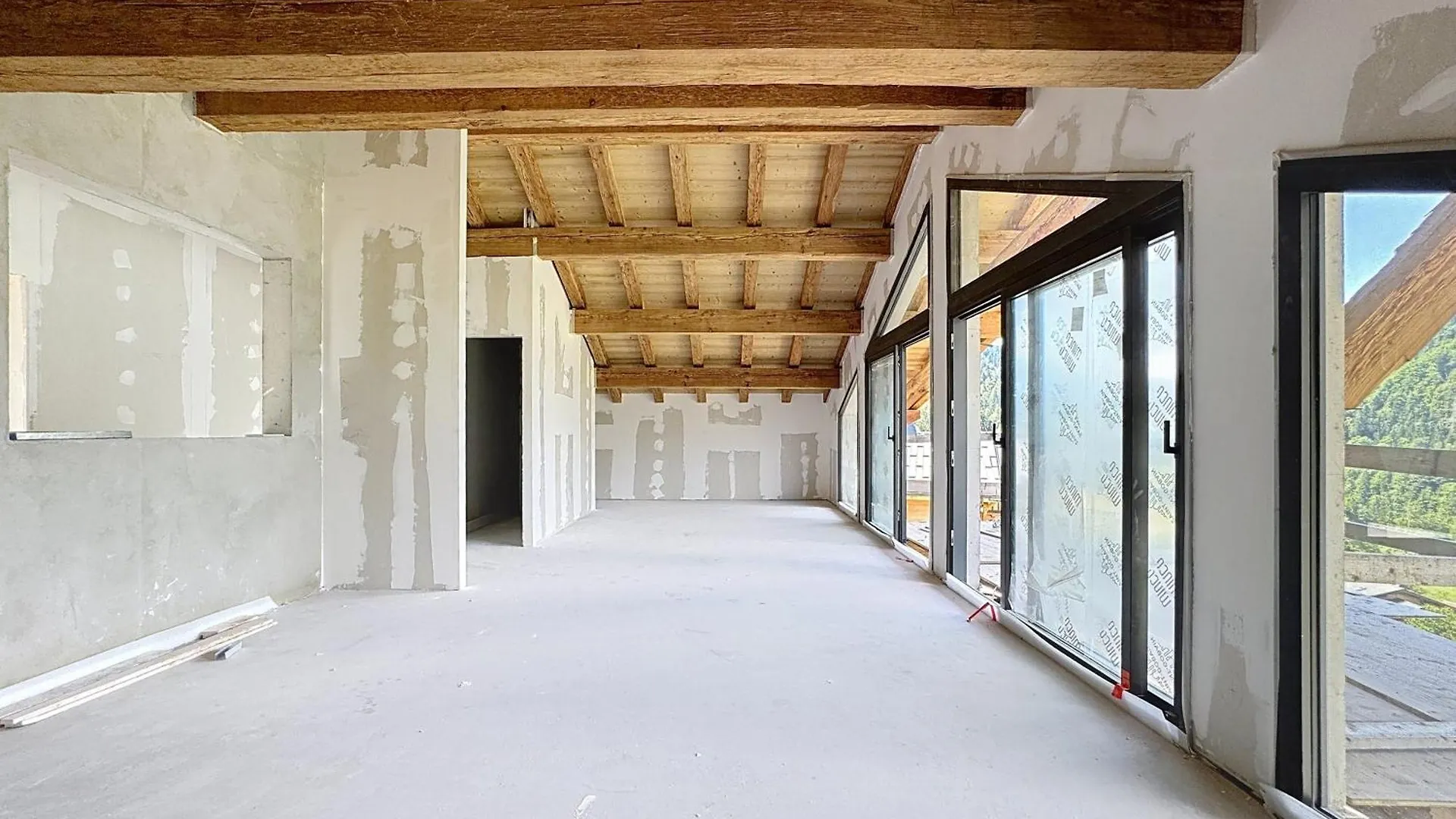 Nouveau 14 Personnes - Apy Chalet Un Grand Chalet Familial Avec Jacuzzi, Terrasse, 6 Chambres, Wifi, Balcon 레게츠